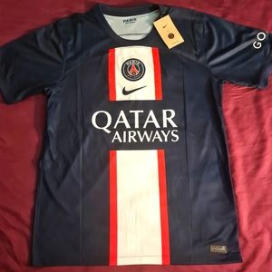 Soccer Jersey Psg Nike Mbappe 7 football L